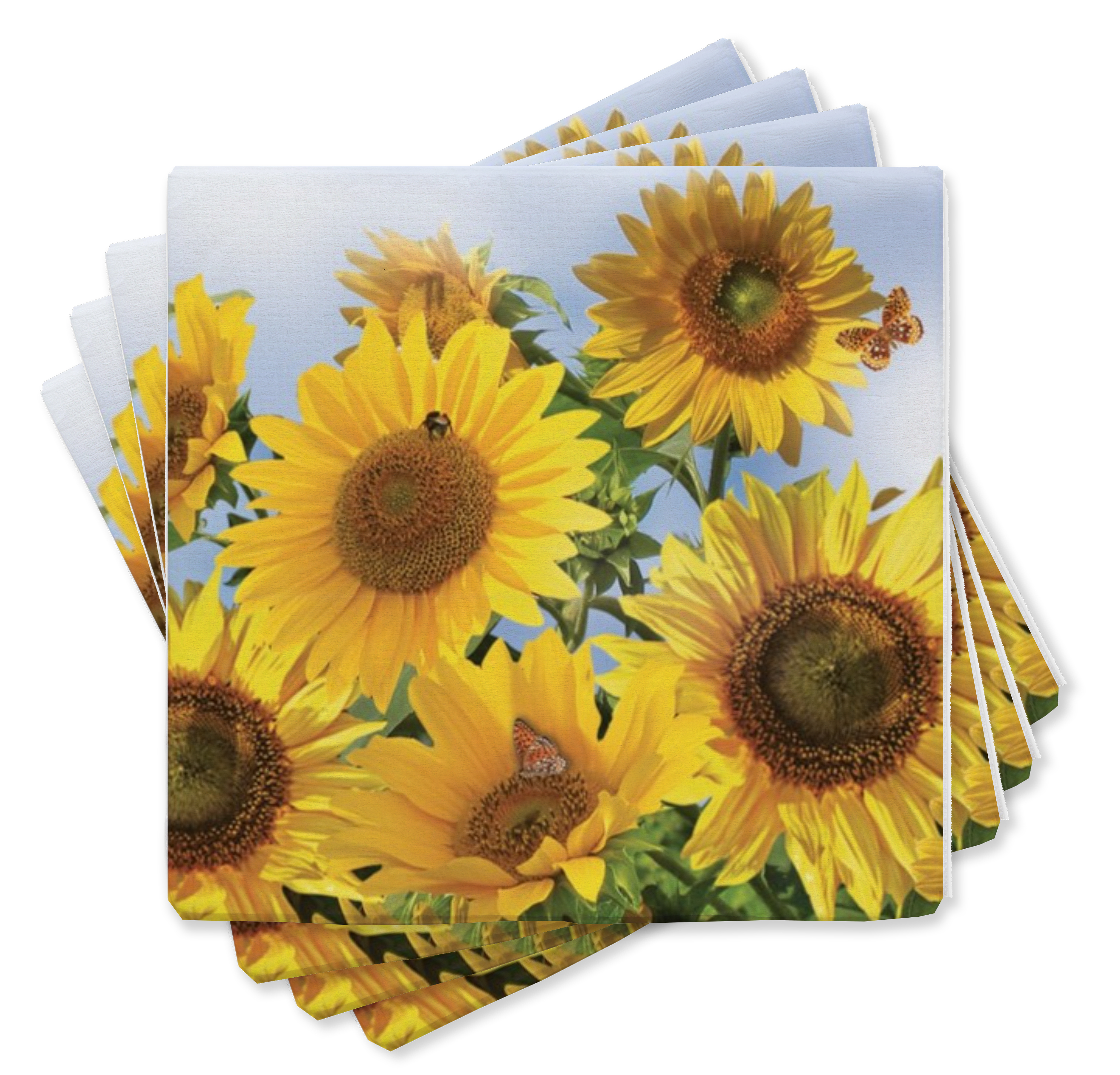 ZB0148 - De Zonnebloem servetten 