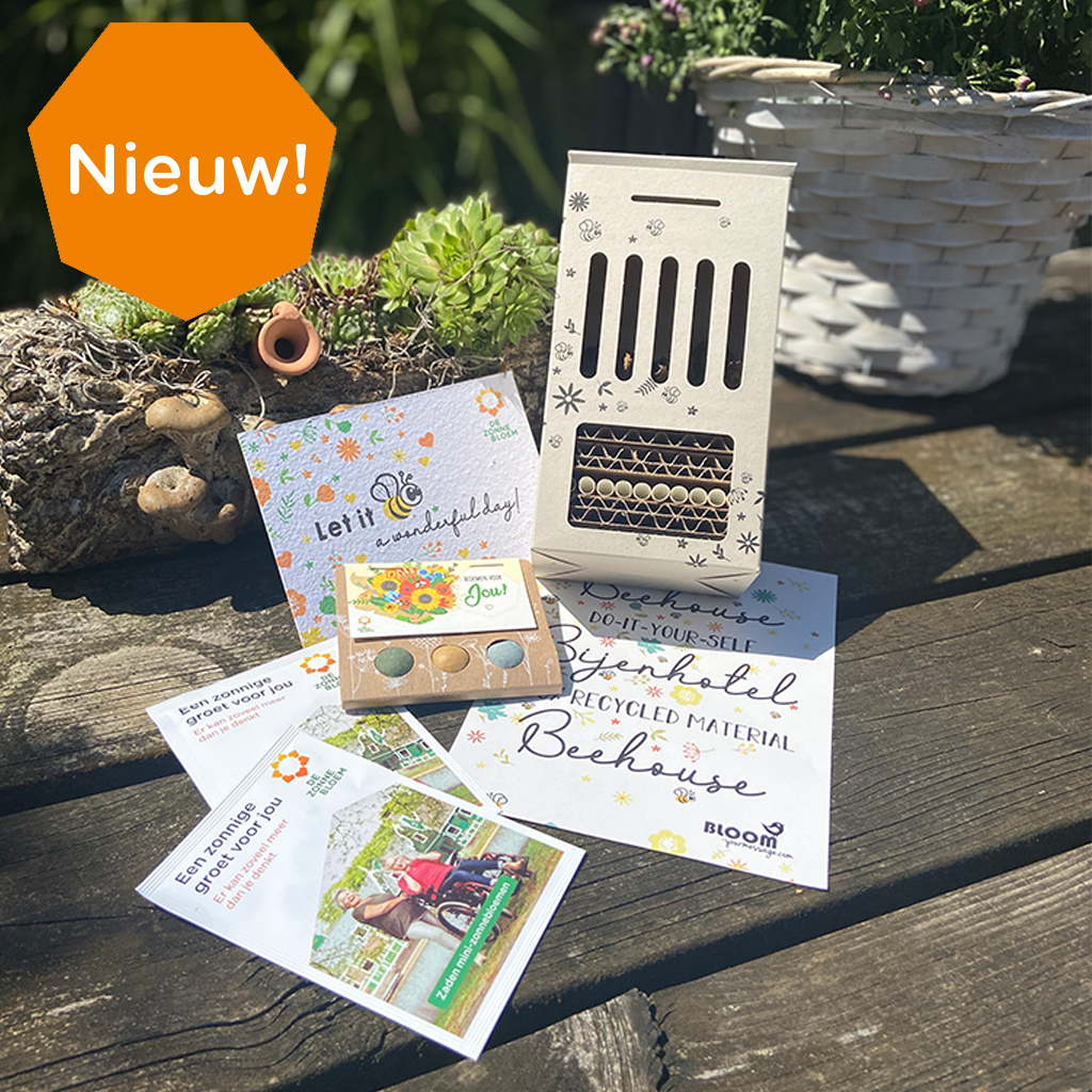 ZB0161 - Zonnebloem bijenhotel pakket