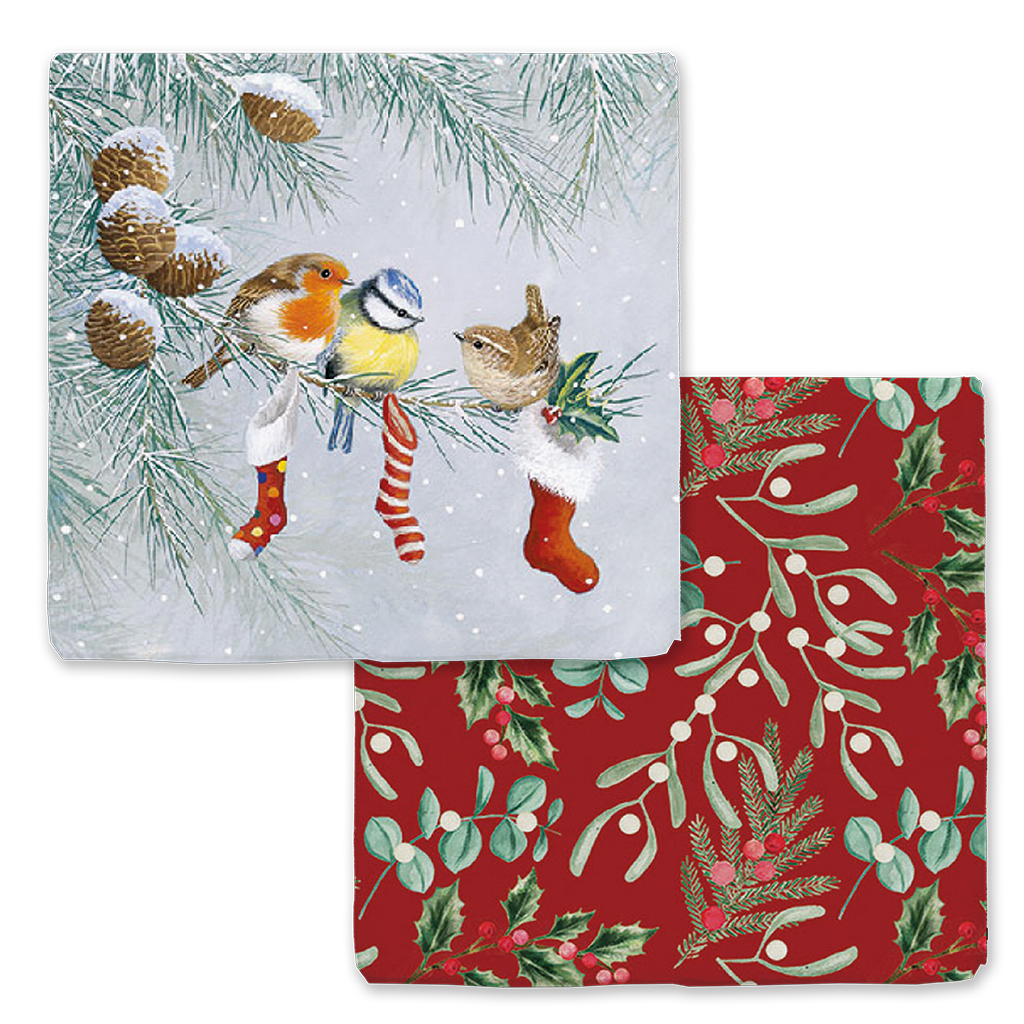 ZB0191 - Combipakket servetten Winterse warmte