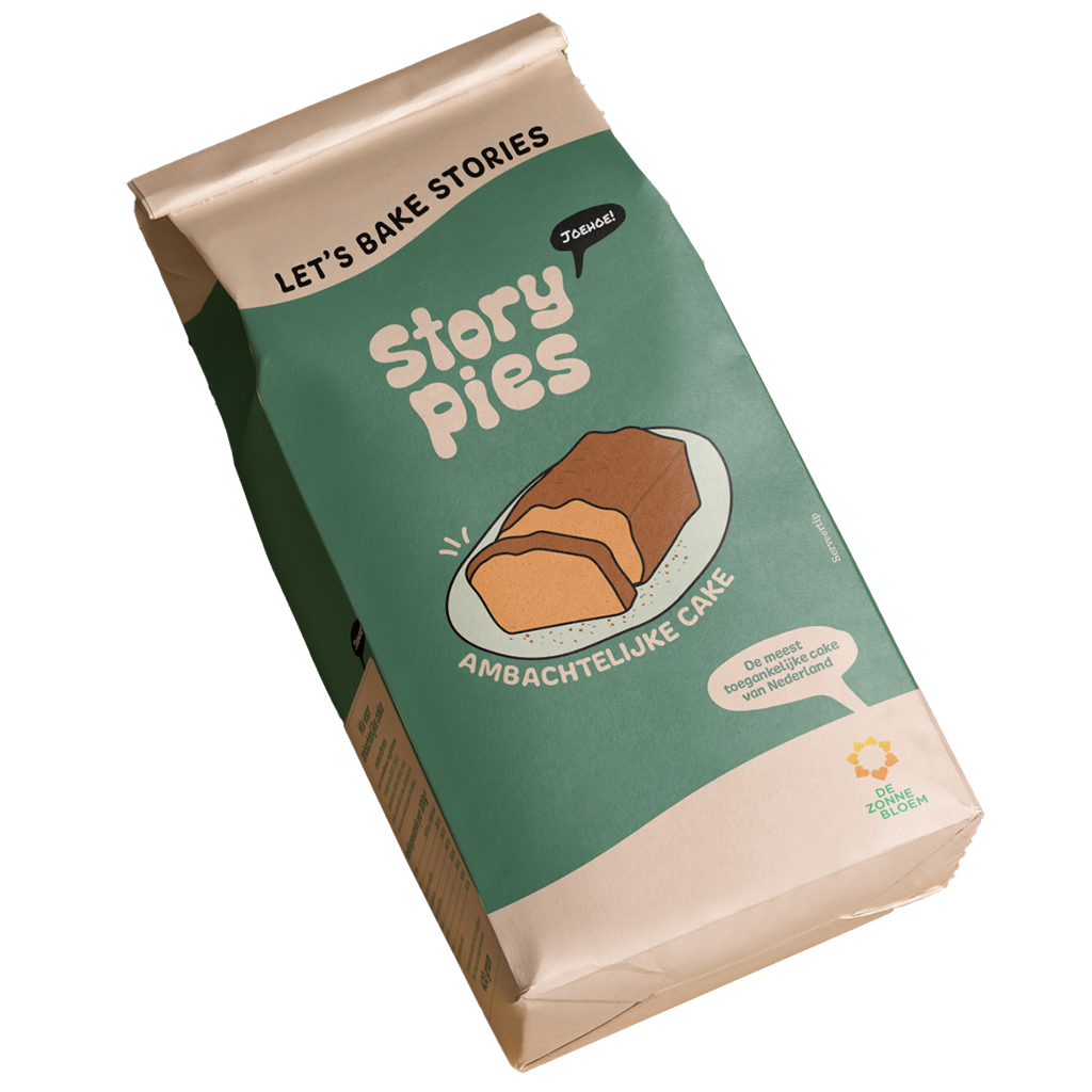 ZB0199 - Zonnebloem Ambachtelijke Cakemix 400 gr.